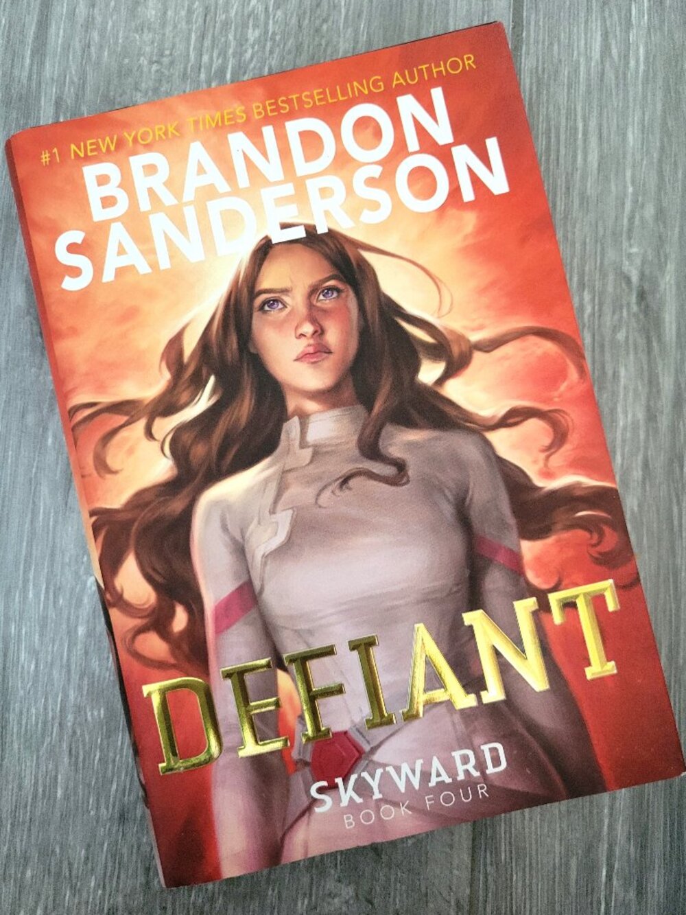 DEFIANT BRANDON SANDERSON SKYWARD SERIES BOOK 4 1ST EDITION 1ST PRINT HARDCOVER